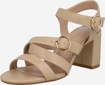 Dorothy Perkins - Sandalias en marrón: frente