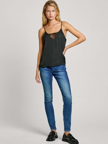 Pepe Jeans Top 'Adeline' in Zwart