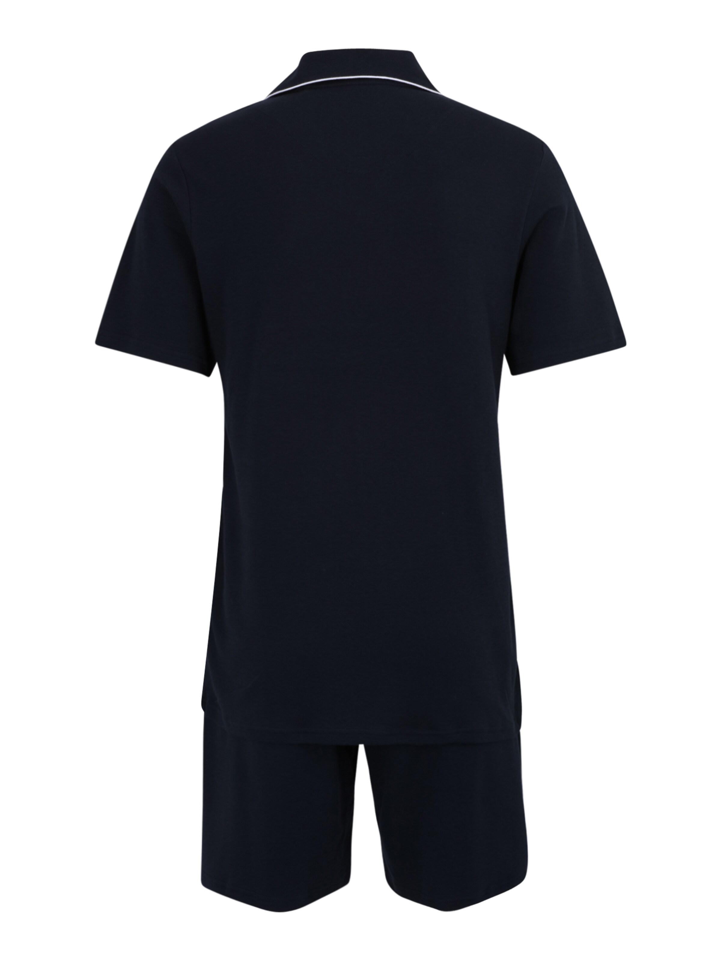 SCHIESSER Pajama short in Blue