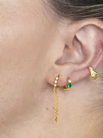 Bijou piercing 'Silgren' Luxenter en vert