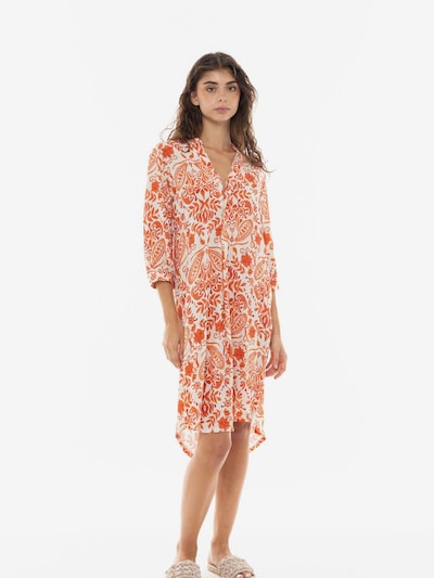 Pink Label Vestido de verão 'BEACHWEAR ORANGE FLOWER' em 36 em laranja, Vista do artigo