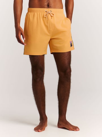 PROTEST Board Shorts 'PRTJayden' in Yellow: front