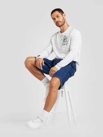 CAMP DAVID Shirt in Wit