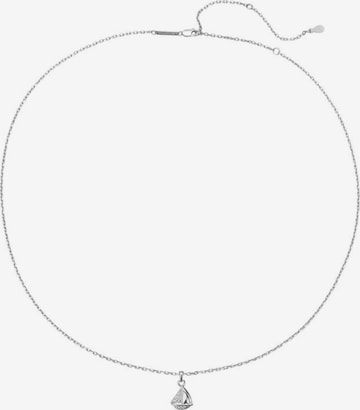 Collana 'Sailboat Sparkle' di Hey Happiness in argento: frontale