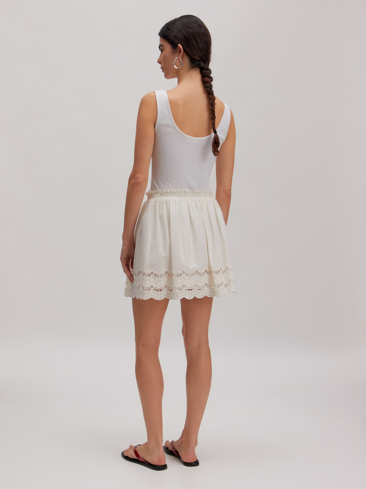 EDITED Damen - Röcke 'Quella Skirt' ecru
