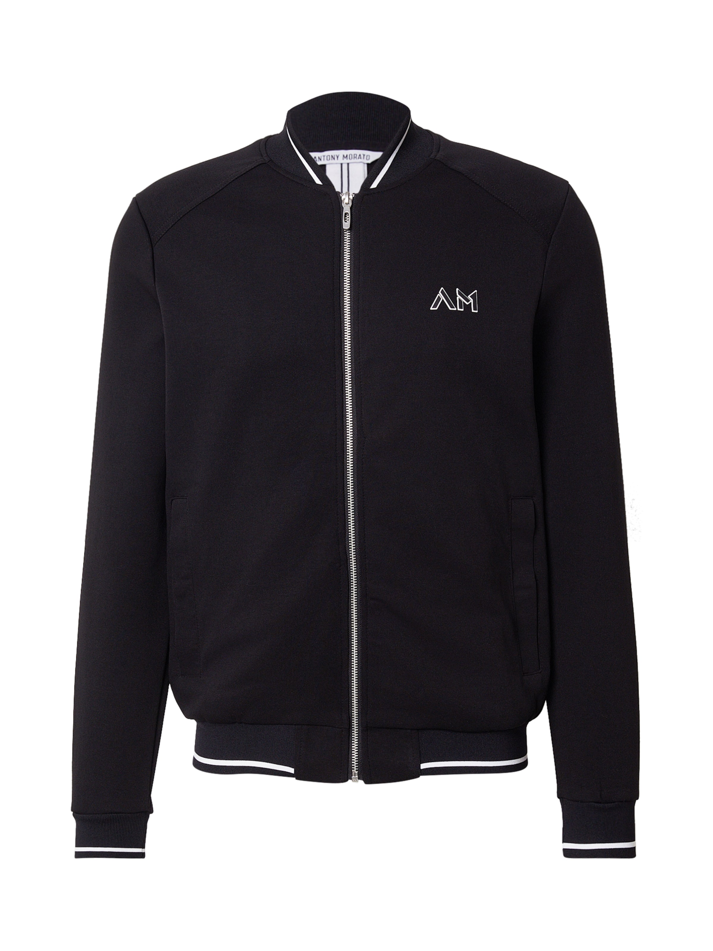 ANTONY MORATO - Chaqueta de entretiempo en negro: frente