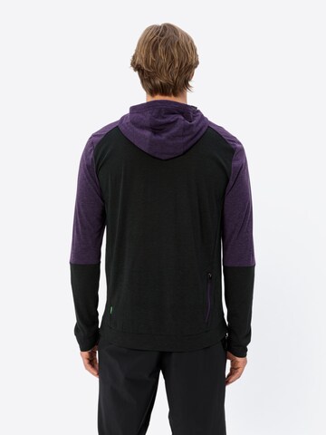 VAUDE Sports sweatshirt 'Qimsa' in Purple