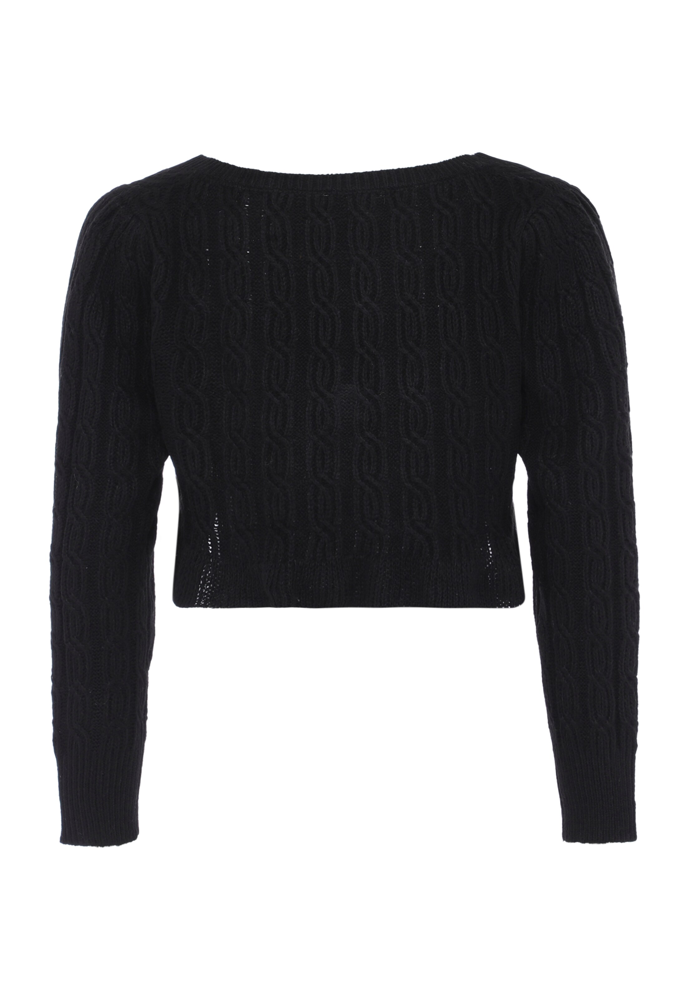 aleva Knit cardigan in Black