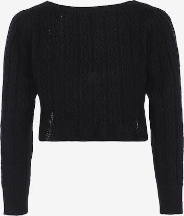 aleva Knit Cardigan in Black