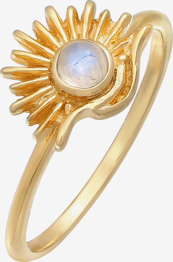 ELLI Ring in gold / perlweiß, Produktansicht
