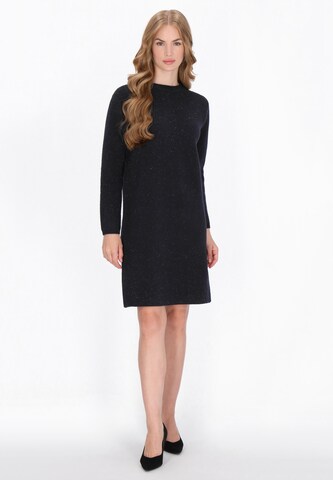 Robes en maille DreiMaster Klassik en bleu