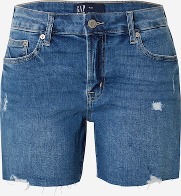 GAP Slimfit Shorts in Blau: predná strana