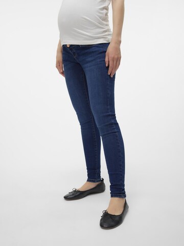 Vero Moda Maternity Skinny Jeans in Blauw