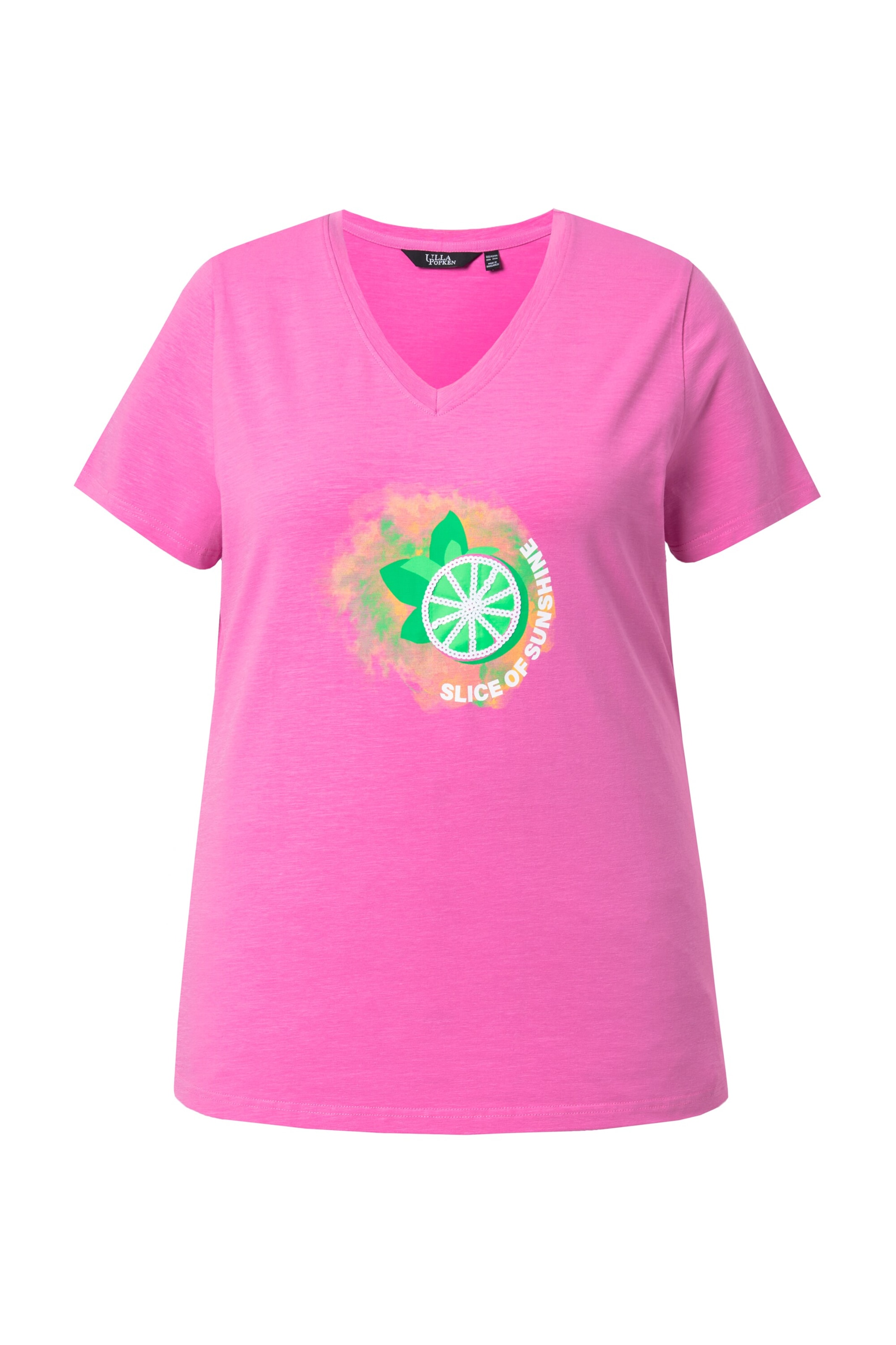 Ulla Popken Shirt in Pink: front