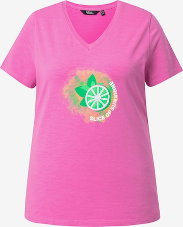Ulla Popken Shirt in Pink: Vorderseite