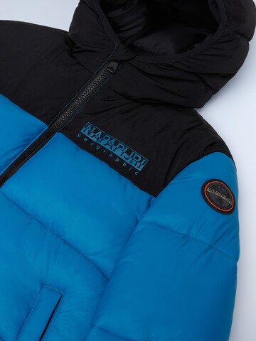 NAPAPIJRI - Casaco de inverno 'HORNELEN' em azul