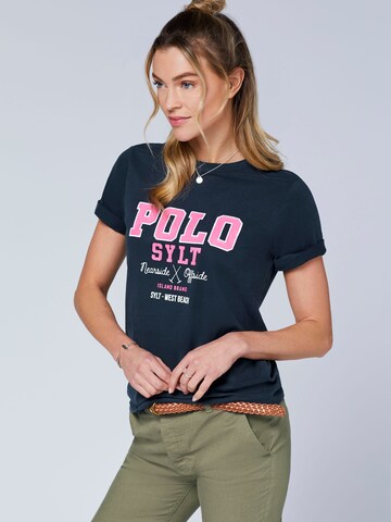 Polo Sylt Shirt in Blau