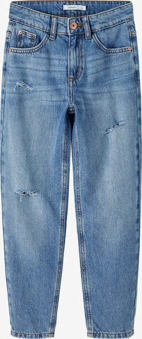 NAME IT Tapered Jeans 'Silas' i blå: forside
