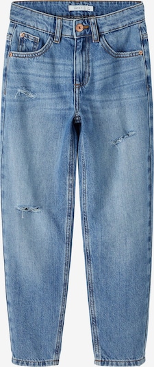 NAME IT Jeans 'Silas' in blue denim / braun, Produktansicht