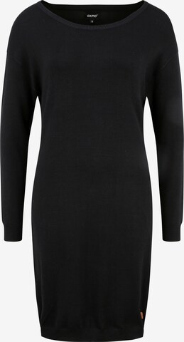 Oxmo Knitted dress 'Ella' in Black: front