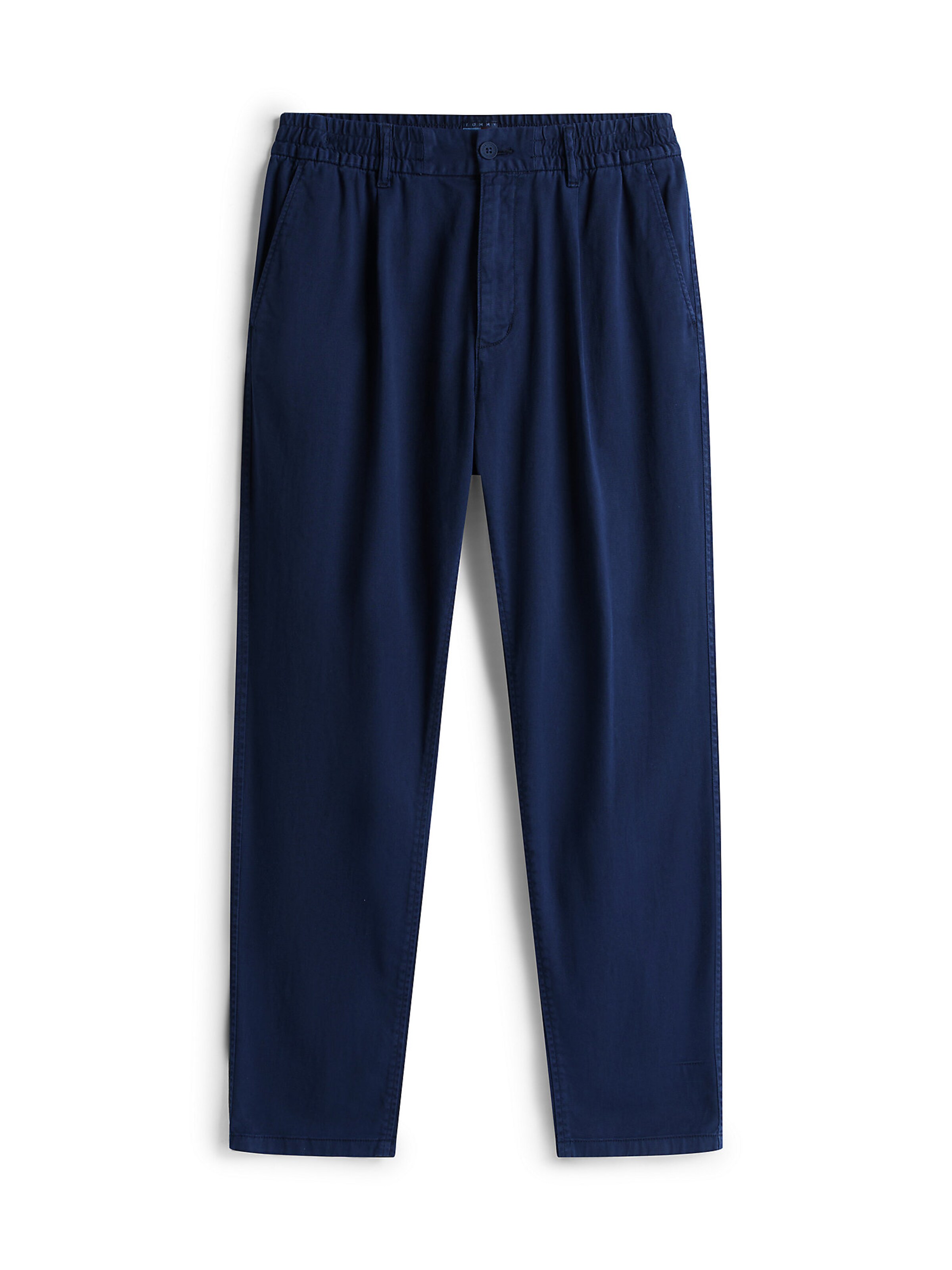 Tommy Jeans Regular Chino in Blauw: voorkant