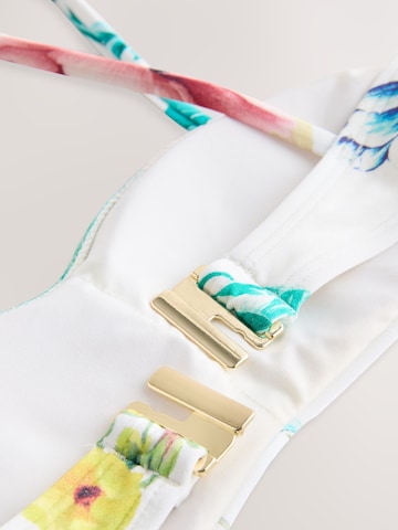 Next Balkonetka Góra bikini w kolorze biały