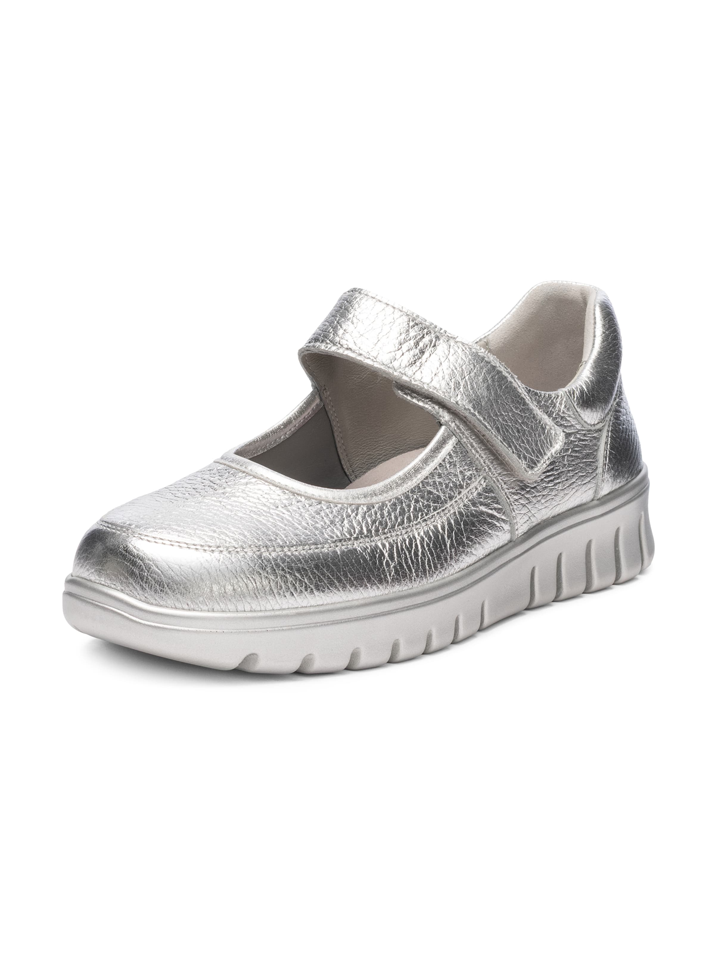 Ballerines VITAFORM en argent : devant