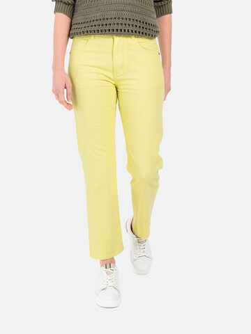 CAMEL ACTIVE Tapered Jeans in Yellow: front