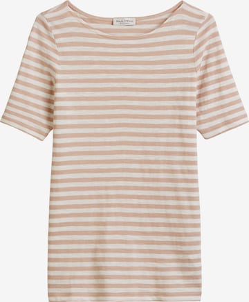 T-shirt Marc O'Polo en rouge : devant