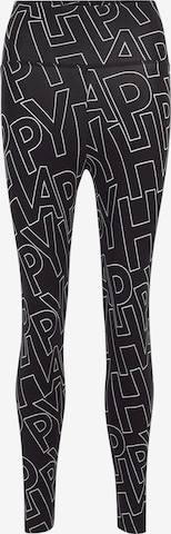 Skinny Pantalon de sport Betty Barclay en noir : devant