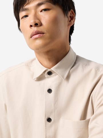 BOGNER Regular Fit Hemd 'Heiko' in Beige
