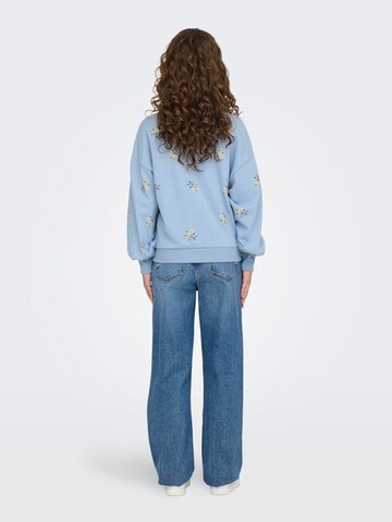 Felpa 'ONLBROOKE' di ONLY in blu