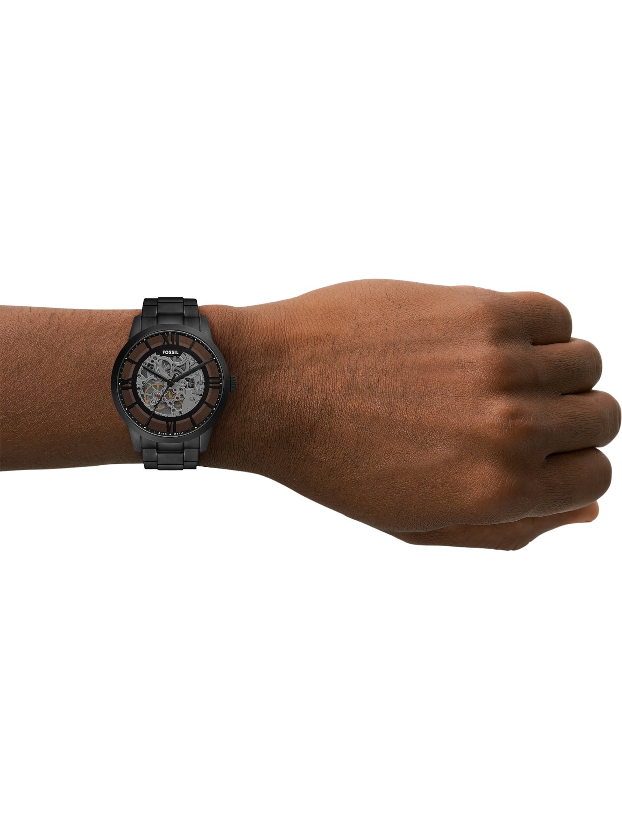 FOSSIL Analog Watch in Black: front