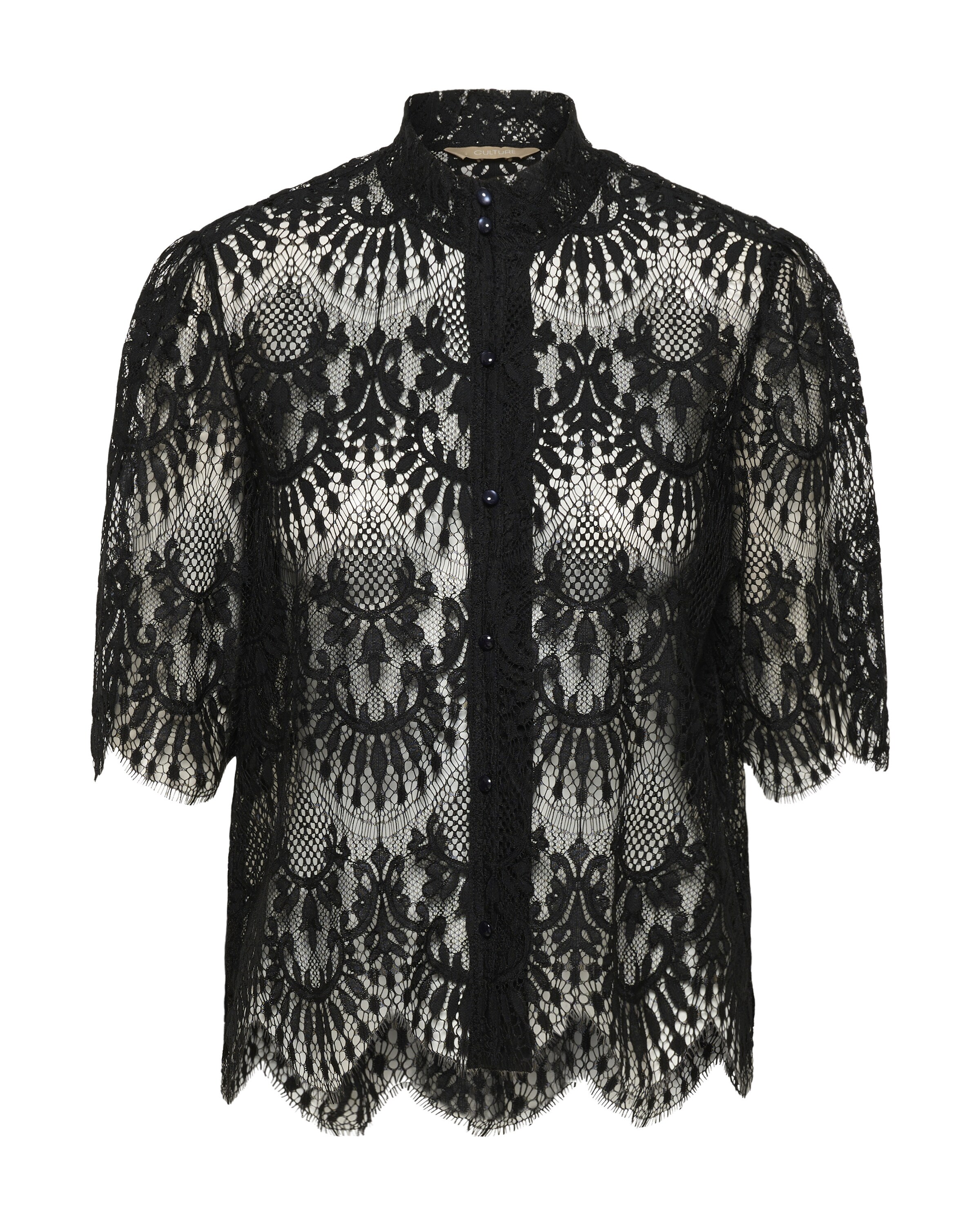 CULTURE Blouse 'Okram' in Black: front