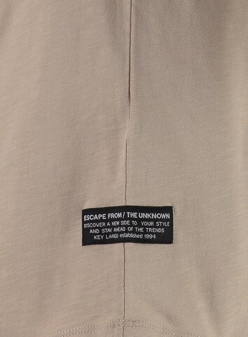 Key Largo T-Shirt 'POTENTIAL' in Beige