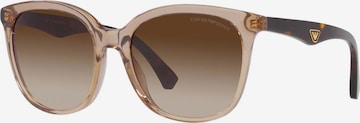 Emporio Armani Okulary przeciwsłoneczne '0EA4157' w kolorze brązowy: przód