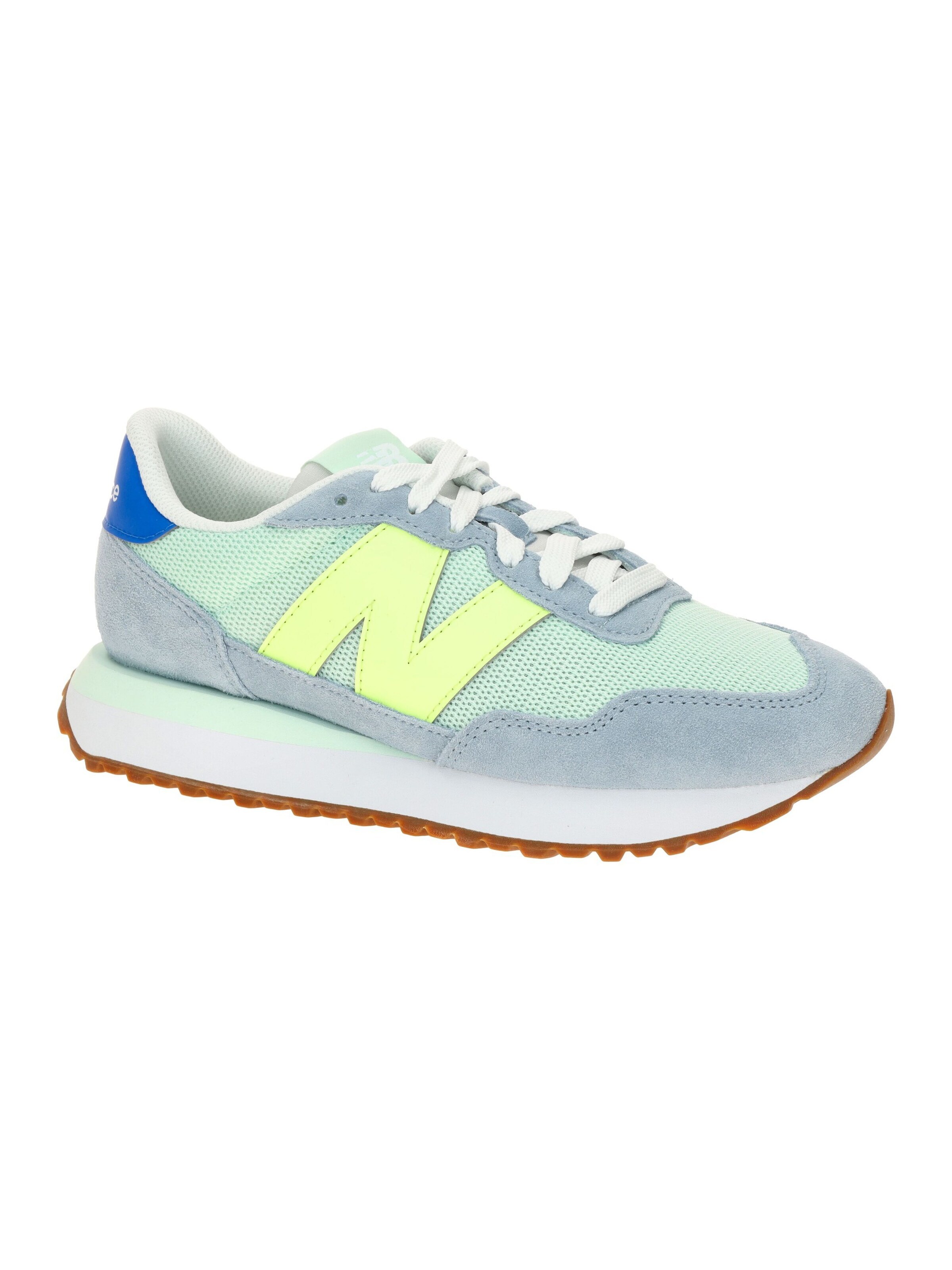 new balance Athletic Shoes 'New Balance 237 Schuhe Sneakers grau grün Damen' in Grey: front