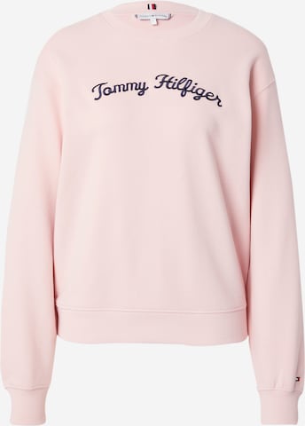 TOMMY HILFIGER Sweatshirt i rosa: framsida