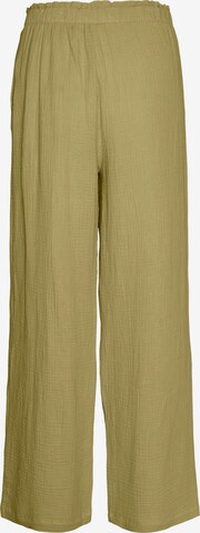 VERO MODA Wide Leg Hose 'Natali' in Grün