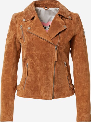 FREAKY NATION Between-Season Jacket in Brown: front