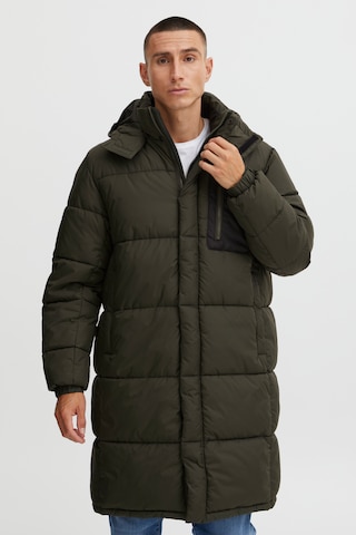 !Solid Winter Jacket 'Callen' in Brown: front