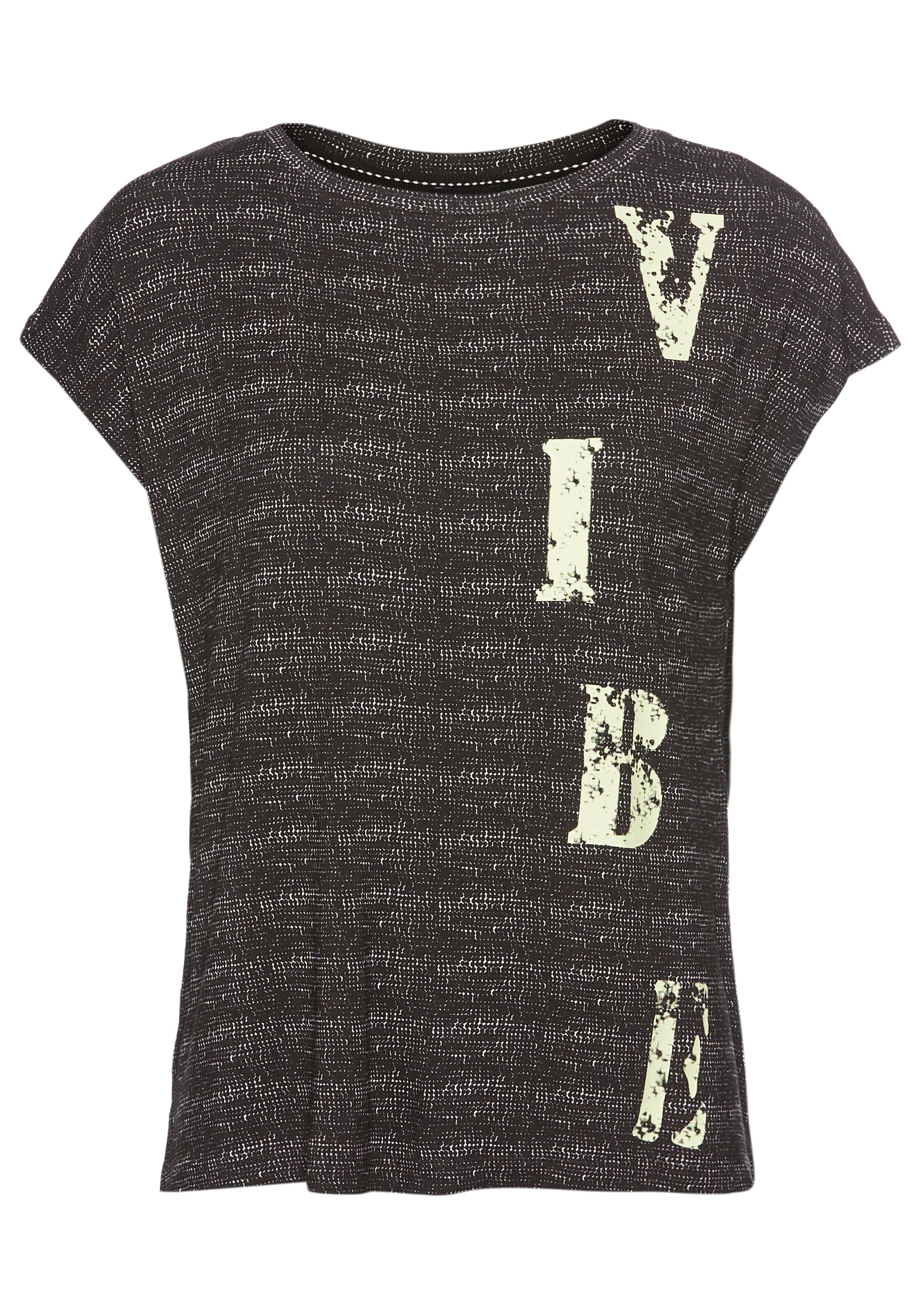 LAURA SCOTT Shirt in Black: front