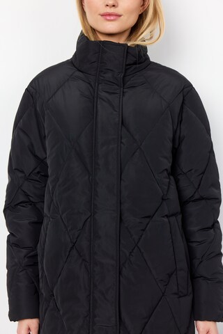 Soyaconcept Winter Coat 'NINA' in Black