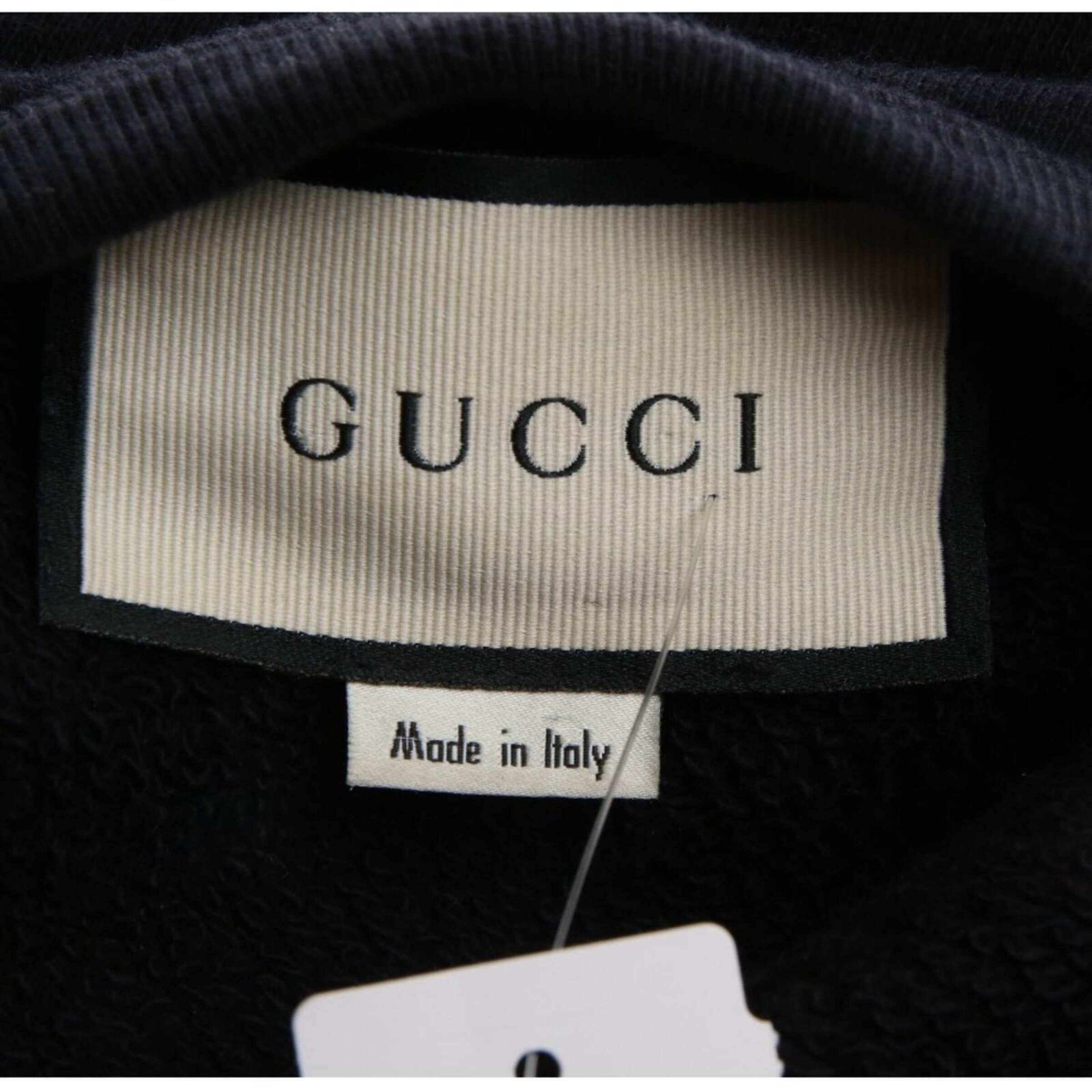 Gucci Sweatshirt / Sweatjacke L in Schwarz