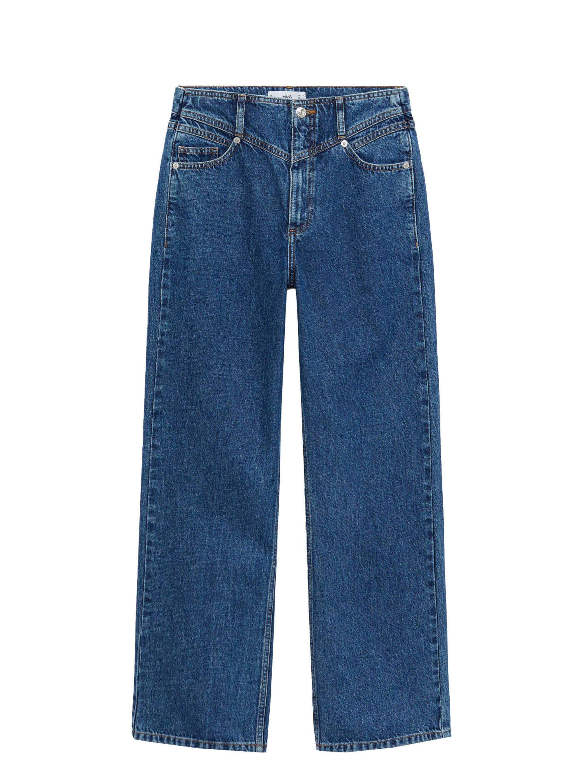 MANGO Jeans 'Juliette' in Dunkelblau 