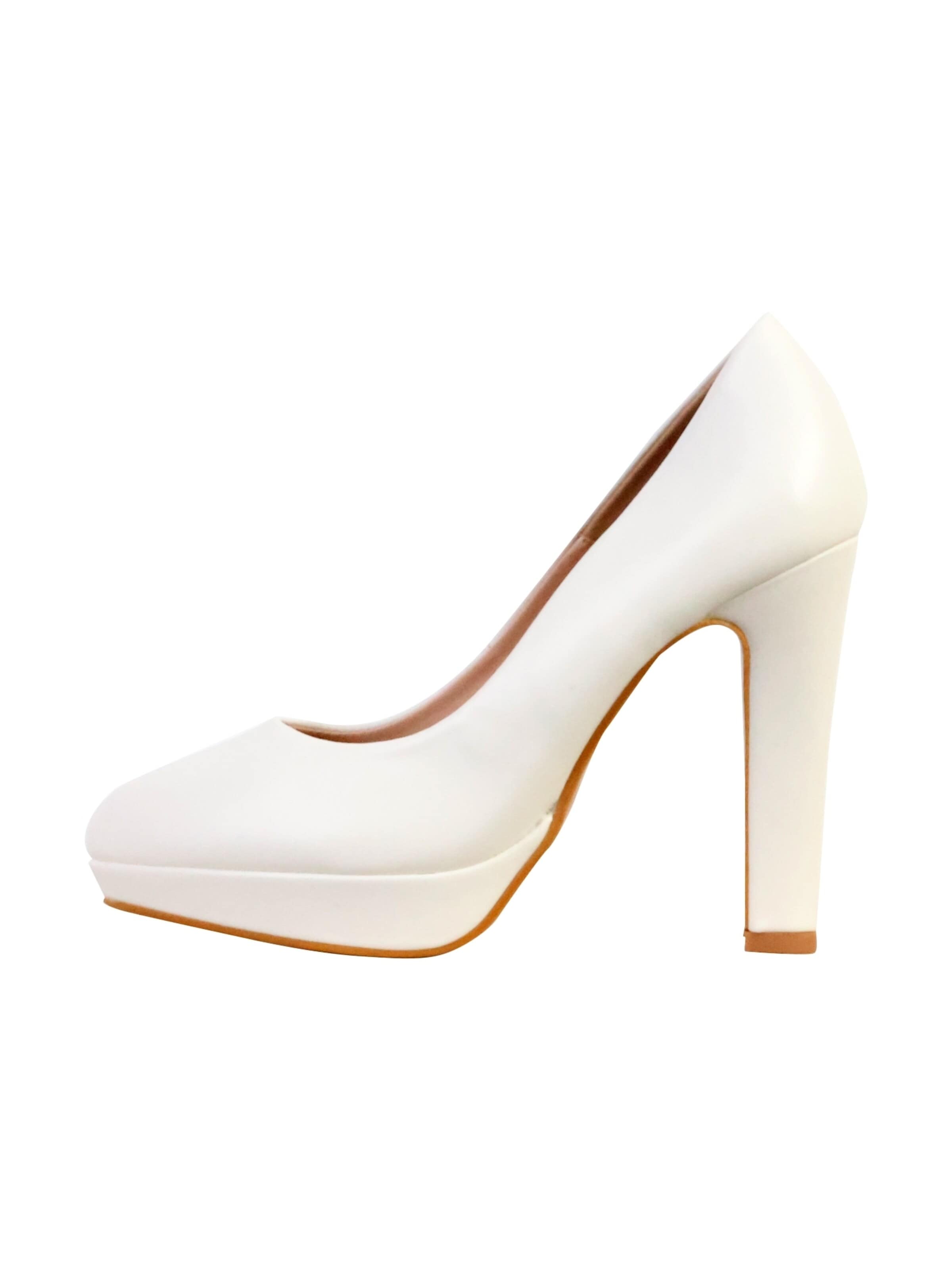 Super Mode Pumps 'Pumps mit Absatz von LBS' in 36 in White, Item view