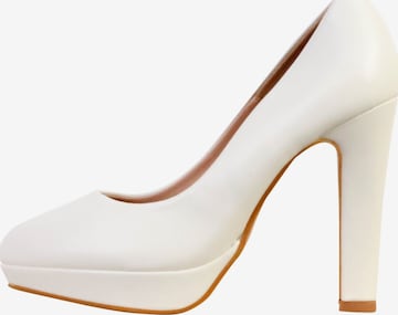 Super Mode Pumps 'Pumps mit Absatz von LBS' in White: front