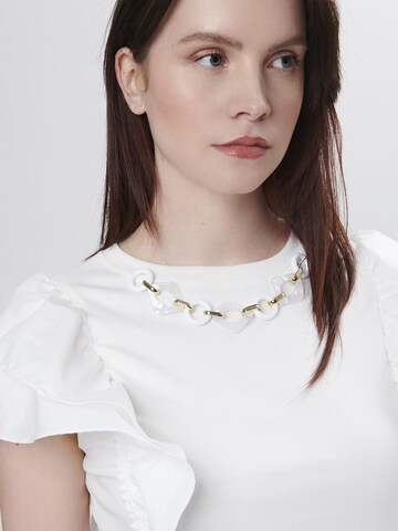 Influencer Top in White