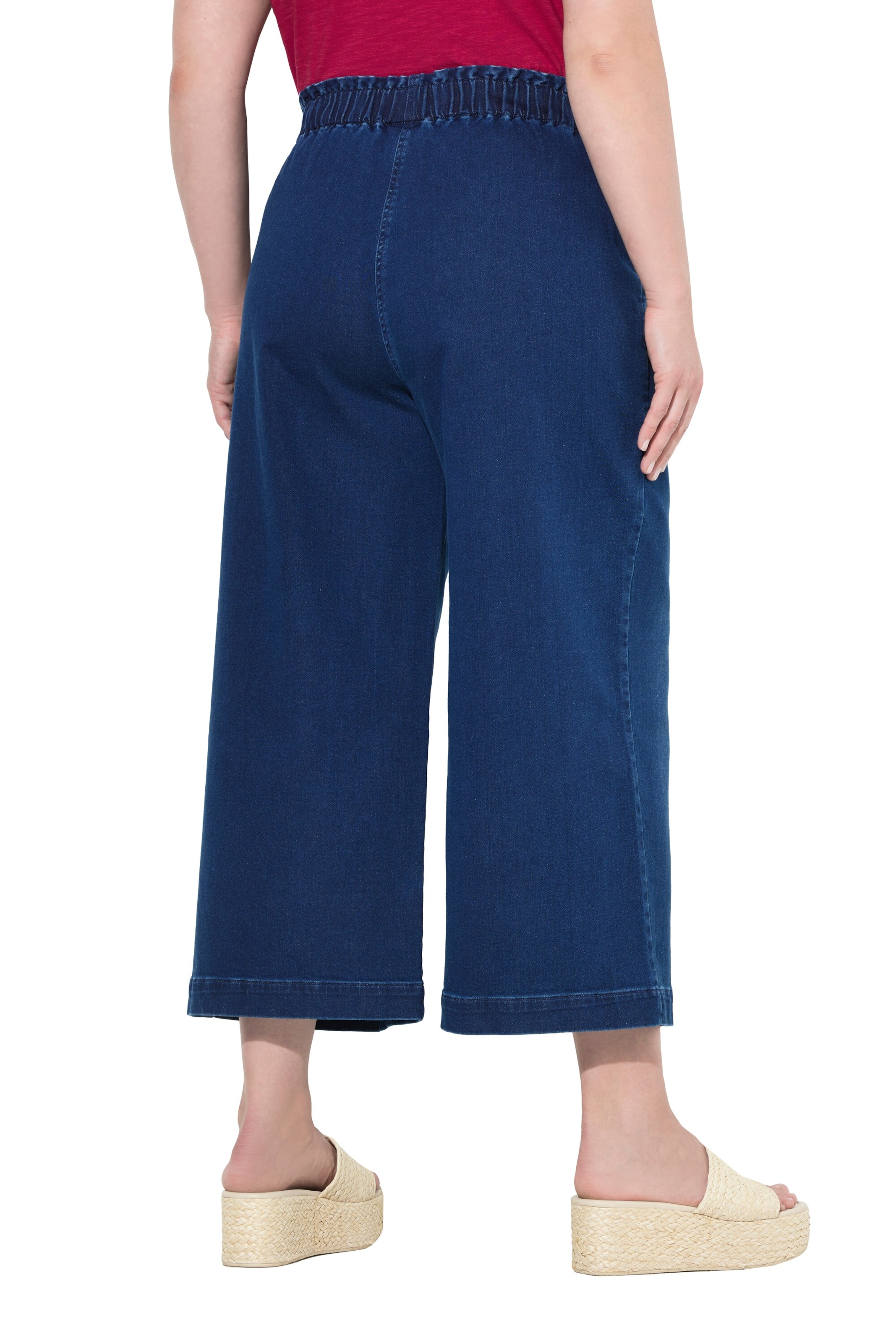 Ulla Popken Широкий Джинсы 'Rose' в Синий