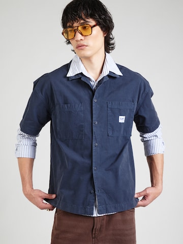 mėlyna Lee Patogus modelis Marškiniai: priekis